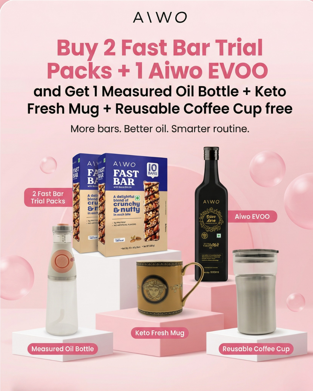 Fast Bar + EVOO Combo